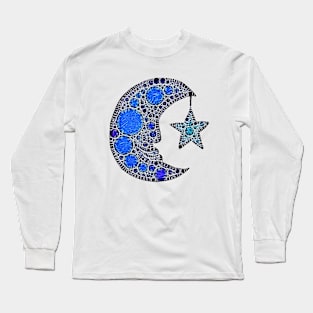 Sleepy Moon and Star Long Sleeve T-Shirt